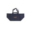 Hay Sac Weekend En Coton Recycle - Bleu Nuit Best