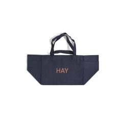 Hay Sac Weekend En Coton Recycle - Bleu Nuit Best