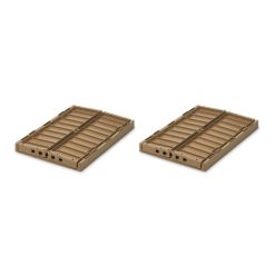 Liewood Set De 2 Caisses Weston M - Oat Best