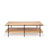 Ethnicraft Table Basse Rise En Chene - L 120 Cm Hot