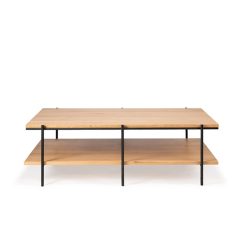 Ethnicraft Table Basse Rise En Chene - L 120 Cm Hot