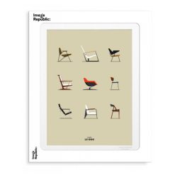 Image Republic Affiche Le Duo Chaises - 30 X 40 Cm Clearance