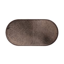 Ethnicraft Plateau Ovale En Miroir - Bronze New