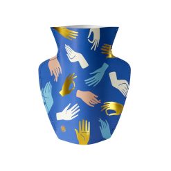 Octaevo Vase En Papier Hamsa Bleu Best