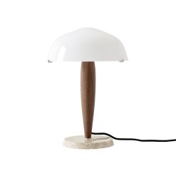 And Tradition Lampe A Poser Herman Shy3 - Noyer & Marbre Creme Wholesale