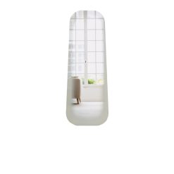 ENOstudio Miroir Fading Rectangulaire - H 150 X 56 Cm - Blanc Hot