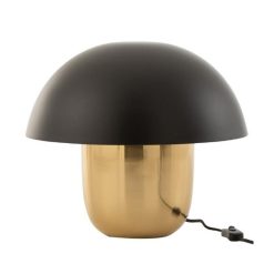 Sélectionné par Fleux Lampe Champignon En Metal - O 50 X 44 Cm - Noir/Or Online