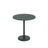 Muuto Table A Cafe Linear Steel Dark Green - O 70 X H 73 Cm Best