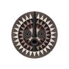 Pôdevache Set De Table Rond Masque Africain Tabaka En Vinyle - O 38 Cm New