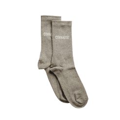 Félicie Aussi Chaussettes Paillettes Connasse 36/40 - Gris Hot