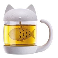 Sélectionné par Fleux Mug Chat Infuseur - H 12 Cm Best