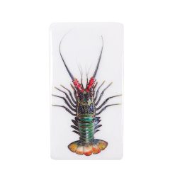 Stigerwoods Decoration Murale Homard Vert / Fond Blanc - 20 X 35 Cm Clearance