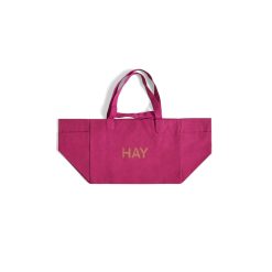 Hay Sac Weekend En Coton Recycle - Fuchsia Wholesale