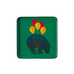 Gangzai Vide-Poche Carre Hippoballoon En Fer - 15 X 15 Cm Hot