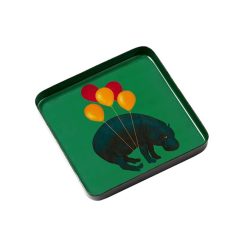 Gangzai Vide-Poche Carre Hippoballoon En Fer - 15 X 15 Cm Hot