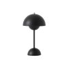 And Tradition Lampe A Poser Sans Fil Flowerpot Vp9 - Noir Mat New