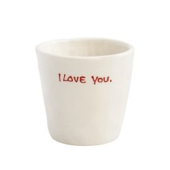 Sélectionné par Fleux Tasse A Expresso I Love You - Blanc Clearance