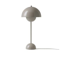 And Tradition Lampe A Poser Flowerpot Vp3 By Verner Panton - Gris Beige Best