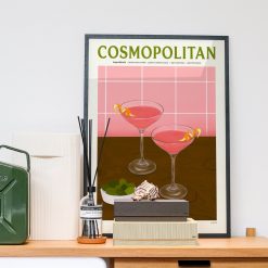 PSTR Studio Affiche Cocktail - Elin Pk - Cosmopolitan Online