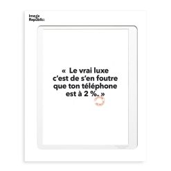 Image Republic Affiche Loic Prigent Le Vrai Luxe - 56 X 76 Cm New