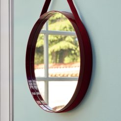 Hay Miroir Strap N°2 - O 70 Cm Rouge New