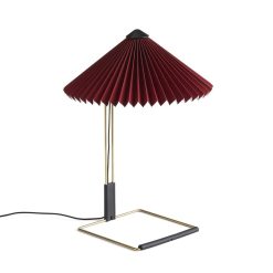 Hay Lampe De Table Matin S Rouge Oxyde Hot