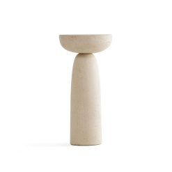 MOGG Table D'Appoint Olo - O 30 X H 61 Cm - Ivoire Online