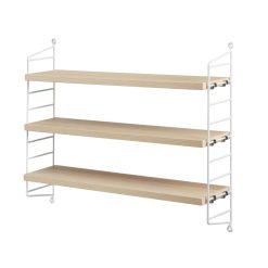 String Furniture Etagere String Pocket - Frene Et Blanc Online