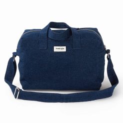 Rive Droite Paris Sac Sauval City Bag En Coton Recycle - Denim Brut Best