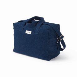 Rive Droite Paris Sac Sauval City Bag En Coton Recycle - Denim Brut Best