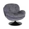 Sélectionné par Fleux Fauteuil Memento En Velours - 81 X 86 X 83 Cm - Gris Online