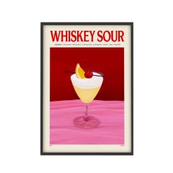 PSTR Studio Affiche Cocktail - Elin Pk - Whiskey Sour Clearance