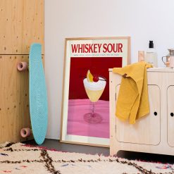 PSTR Studio Affiche Cocktail - Elin Pk - Whiskey Sour Clearance