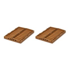 Liewood Set De 2 Caisses Weston M - Golden Caramel Wholesale