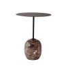 And Tradition Table D'Appoint Lato Ln8 - Marron Online