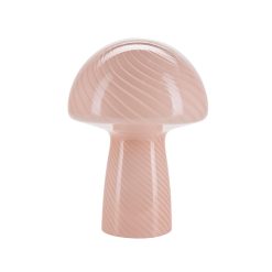 Sélectionné par Fleux Lampe Champignon H 32 Cm - Rose New