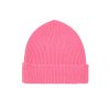 Le Bonnet Bonnet En Laine Caregora - Rose Bonbon Clearance