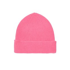 Le Bonnet Bonnet En Laine Caregora - Rose Bonbon Clearance