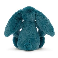 Jellycat Peluche Lapin Bashful - H 18 Cm - Mineral Bleu Best