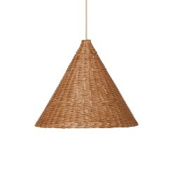 Ferm Living Abat-Jour Suspension Dou Rotin - O 45 Cm - Naturel Clearance