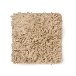 Ferm Living Coussin Meadow A Poils Longs - Sable Clair - 50 X 50 Cm Online